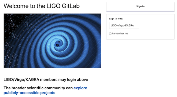 git.ligo.org login prompt